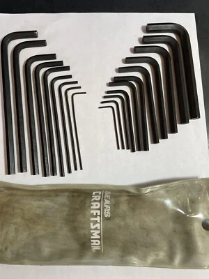 Sears Craftsman 946677 20-piece Hex Key Set Metric in bag - Image 1 of 4