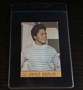 1968 Panini Cantanti James Brown Rookie Card #151 The Godfather Of Soul Music - Picture 1 of 17