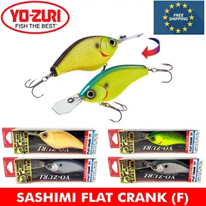 CEBO DE MANIVELA PLANA YO-ZURI SASHIMI F FLOTANTE SEÑUELO DE PESCA MOVIMIENTO 70MM R1063 - Imagen 1 de 17