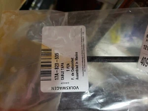 17A823535 NEW GENUINE VW  FRONT HOOD RELEASE CABLE TO HANDLE  JETTA/GLI 2019   - Picture 1 of 2