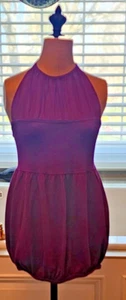 TOP HALTER PUNTO MORADO EN GRANDE - Imagen 1 de 5