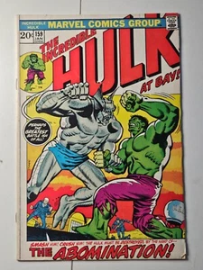 Incredible Hulk #159 (1973) ¡Alto grado! ¡Hulk vs. Abominación! Funda Trimpe! - Imagen 1 de 7