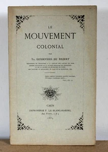 Die Kolonialbewegung h. Davises Du Dezert 1884 Hommage an den Autor - Bild 1 von 5