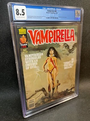 Vintage Horror Magazine: Vampirella #88 (1980) CGC 8.5 - Image 1 of 3