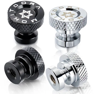 2* Harley Solo Seat Mounting Nuts Rear Fender Bolts for Softail Touring 1997-up - Picture 1 of 7