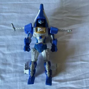 Figura azul Bandai Mega Power Counter Attack Face Changing 2007 8" - Imagen 1 de 4