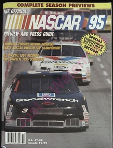 Vintage Race Magazine Official NASCAR 95 Complete Season Previews Super Truck  - Picture 1 of 2