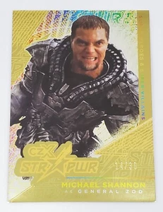 2019 CZX Super Heroes STR PWR Gold S19 Michael Shannon as General Zod #14/30 - Picture 1 of 3