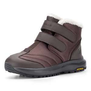 FitVille Men's Snow Boots Extra Wide Winter Boots Furry Waterproof Outdoor Shoes - Picture 1 of 40