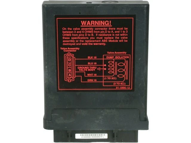 Para 1988-1993 GMC C1500 ABS unidade de controle Cardone 24554PNPK 1989 1990 1991 1992 - Imagem 1 de 2