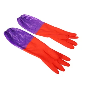 Gummi-Küchenhandschuhe Gummi-Reinigungshandschuhe Haushaltsreinigungshandschuhe - Bild 1 von 11