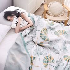 90"x98" Blanket Thin For Summer Air Conditioning Bed Cover Active Printing New