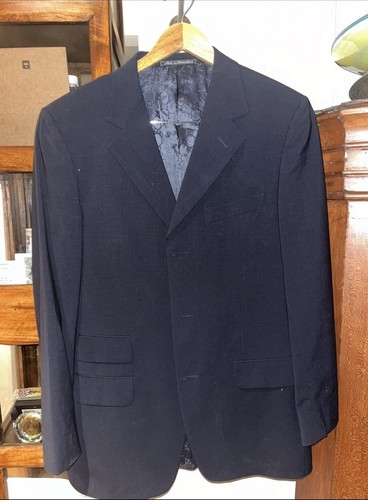 Gucci Giacca Blazer Uomo Lana Navy