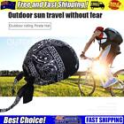 Cotton Cycling Beanie Cap Summer Running Outdoor Sports Pirate Hat (Black)