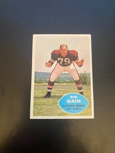 1960 TOPPS FOOTBALL #30 BOB GAIN!! (N) $1 SHIPPING!! - Picture 1 of 2