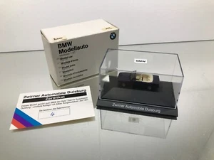 HERPA BMW E30 CABRIO ZWIRNER DUISBURG LIM.ED 1991 -BLUE 1:87- GOOD IN BOX - 315 - Imagen 1 de 7