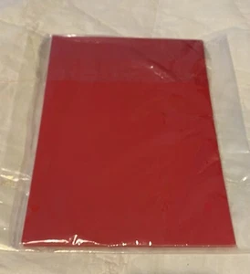 Red Glitter Cardstock 8.5"X11"- 24 Sheets - Picture 1 of 7