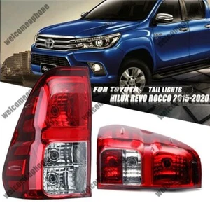 Tail Light Assembly For Toyota Hilux 2015-20 Rear Lights Replace Shell w/o Bulb - Picture 1 of 6