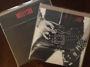 Vintage Motley Crue Too Fast For Love & Shout at the Devil 12" Album Promo Flats - Picture 1 of 19