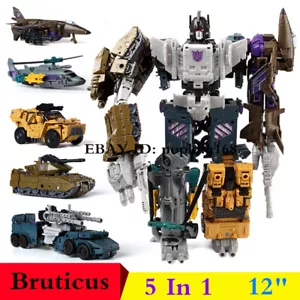 Nuevo en stock Bruticus G1 Combaticons HZX 5 en 1 figura de acción IDW 12" juguetes para niños - Imagen 1 de 12