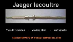 Tige 401 Winding Stem Aufzugwelle Jaeger Lecoultre 12AD - Picture 1 of 1