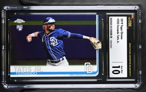 2019 Topps Chrome #203 Fernando Tatis Jr. CSG 10 GEM MINT ROOKIE, CGC, TBC - Bild 1 von 3