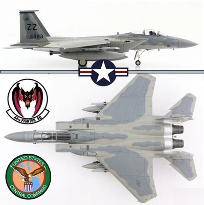 Hobby Master 1/72 HA4529 F-15C Eagle USAF 44th FS Vampire Bats, #85-0093 Chaos - Immagine 1 di 4
