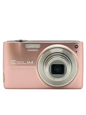 CASIO EXILIM ZOOM EX-Z400 Pink Digital Camera 12.1 MP 4x Optical Zoom From JAPAN - Image 1 of 4