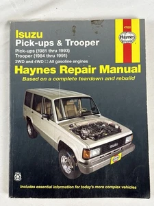 Isuzu Pick-ups (1981 - 1993) & Trooper (1984 - 1991)  Haynes Repair Manual - Bild 1 von 8