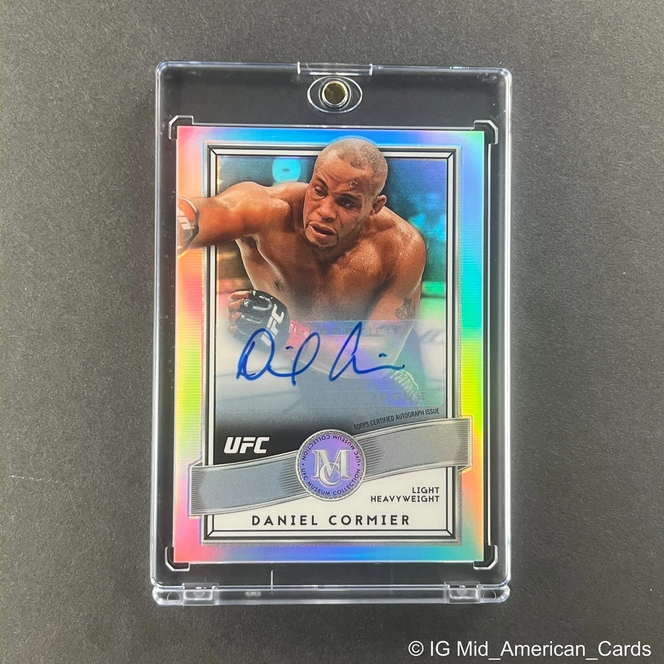 2017 Topps Museum Collection DANIEL CORMIER Refractor Auto 2/5 - Image 1 of 4