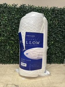 Acogedora almohada de enfriamiento hipoalergénica de bambú tamaño king de lujo de la colección House - Imagen 1 de 7