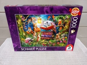 Schmidt Bedtime Stories In The Woods Ciro Marchetti 1000 Piece Jigsaw Puzzle - Picture 1 of 11