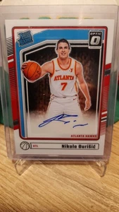 2024-25 Panini Donruss Optic Basketball Nikola Durisic Rated Rookie Signature - Picture 1 of 2