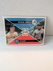 2009 Topps Heritage Then and Now Maris and Ichiro TN-5 - Picture 1 of 2