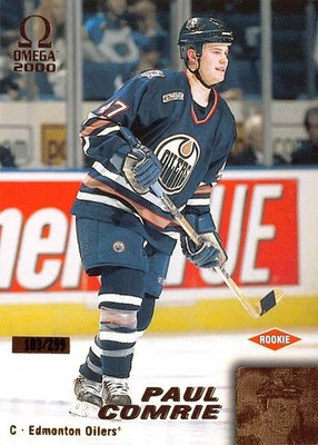 1999-00 Pacific Omega Gold #89 Paul Comrie /299 - Image 1 of 2