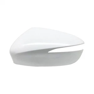White Driver Left Side Mirror Cover Cap for Mazda CX-5 2015-2016 CX-3 2016-2019 - Picture 1 of 5