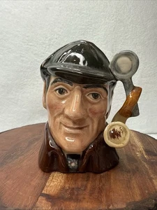 Royal Doulton Small Toby Mug Jug Sleuth D 6635 - Picture 1 of 6