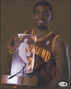 KYRIE IRVING signed 8x10 photo (Cavaliers - autograph) JSA certified ROY - Picture 1 of 2