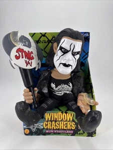 Figura de juguete de peluche WCW Sting Window Crashers 2000 Toy Biz RARO - Imagen 1 de 19