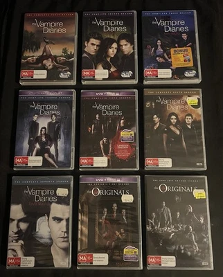 The Vampire Diaries DVD Season 1-7 + The Originals Season 1-2 - image 1 of 4
