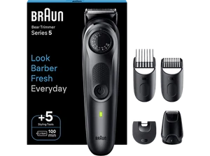 Barbero - Braun Series 5 BT5420, Recortadora De Barba, 40 Ajustes de longitud, 4 - Imagen 1 de 13