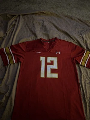 Sementales Birmingham todos cosidos UFL Jace Sternberger talla mediana bajo armadura Foto 1 de 4