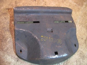 Ford B5A14319B License Plate Fuel Gas Cap Door 1955 1956 - Picture 1 of 4