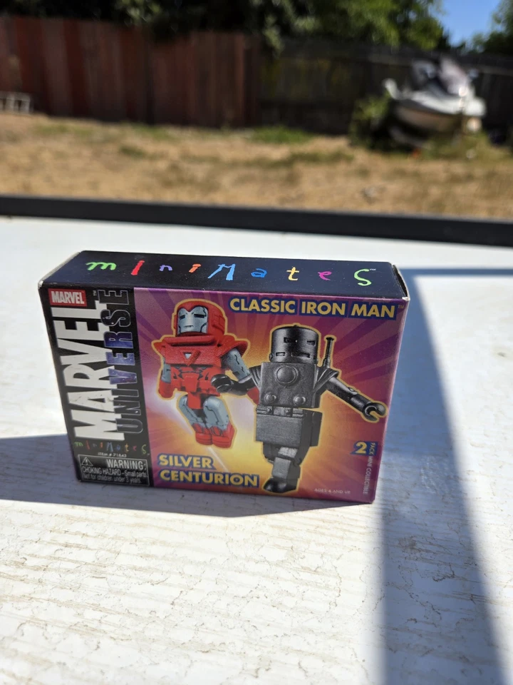 Marvel Universe Minimates Classic Iron Man Silver Centurion
