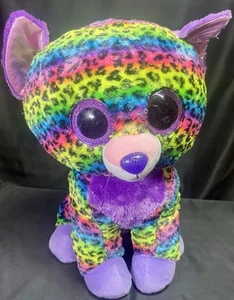 TY BEANIE BOOS TRIXIE JUMBO LEOPARD 17" JUSTICE EXKLUSIV 2015 - Bild 1 von 8