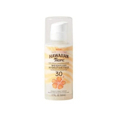 Hawaiian Tropic Silk Hydration Weightless Face Sunscreen SPF 30 1.7oz - Imperfec - Image 1 of 4