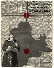THE CABINET OF Dr CALIGARI MOVIE POSTER Rare Vintage 2