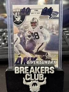 Josh Jacobs 2023 Panini Prestige Qualsiasi Domenica Xtra Punti #AGS-12 196/249 - Foto 1 di 2