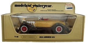 MATCHBOX MODELLI DI IERI SCALA 1:42 1935 AUBURN 851 - Y-19 - SCATOLA MARRONE - Foto 1 di 4