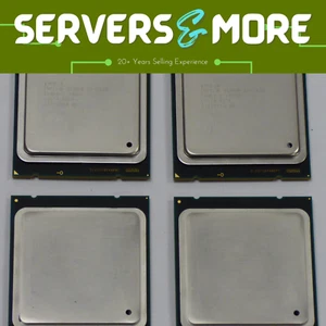 Lot of 4 Intel Xeon E5-2630(L) v1 & v2 | Socket 2011 | 6 Cores, 12 Threads - Picture 1 of 9